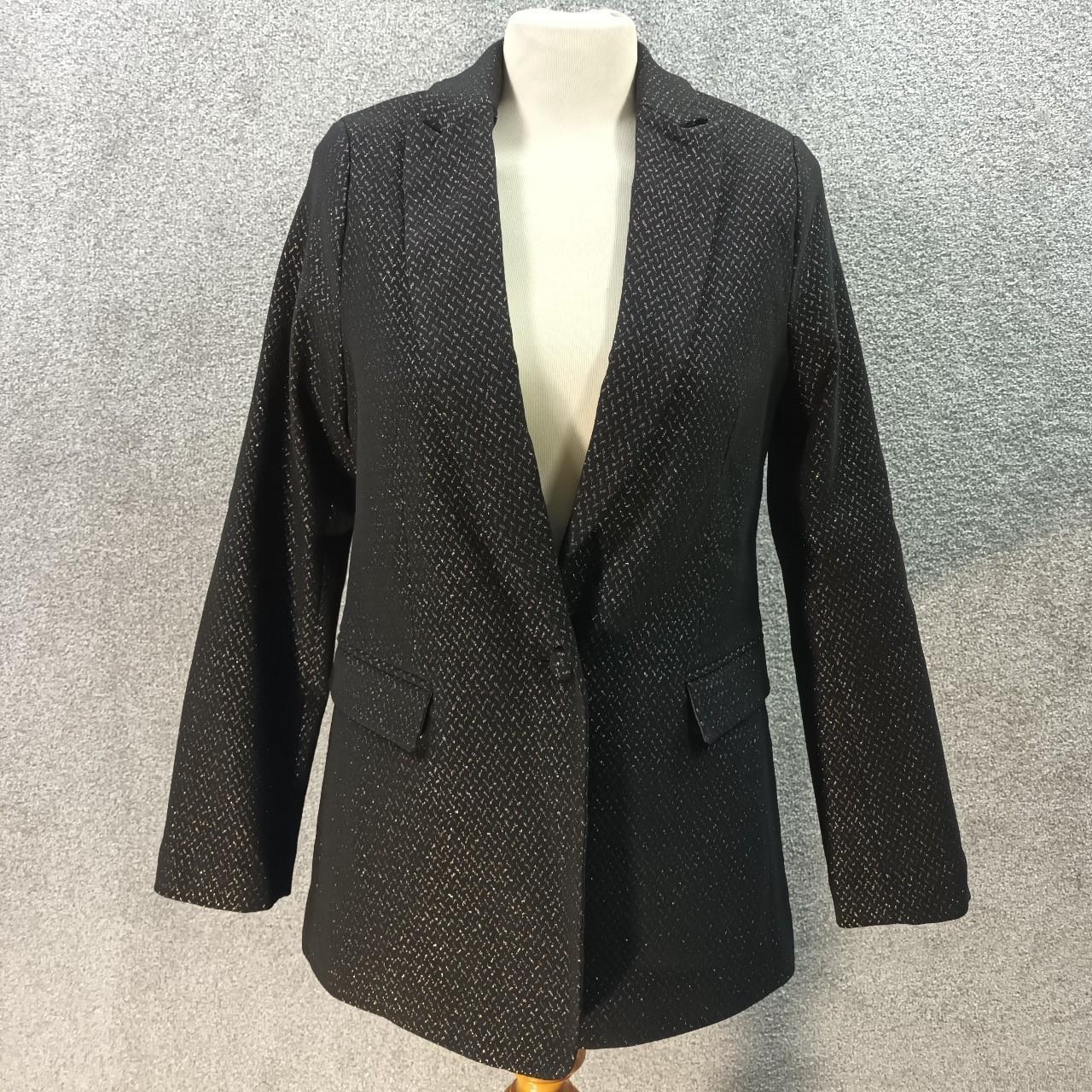 VIOLET ROMANCE CREAM ORANGE CHECKERED JACKET KNIT... Depop