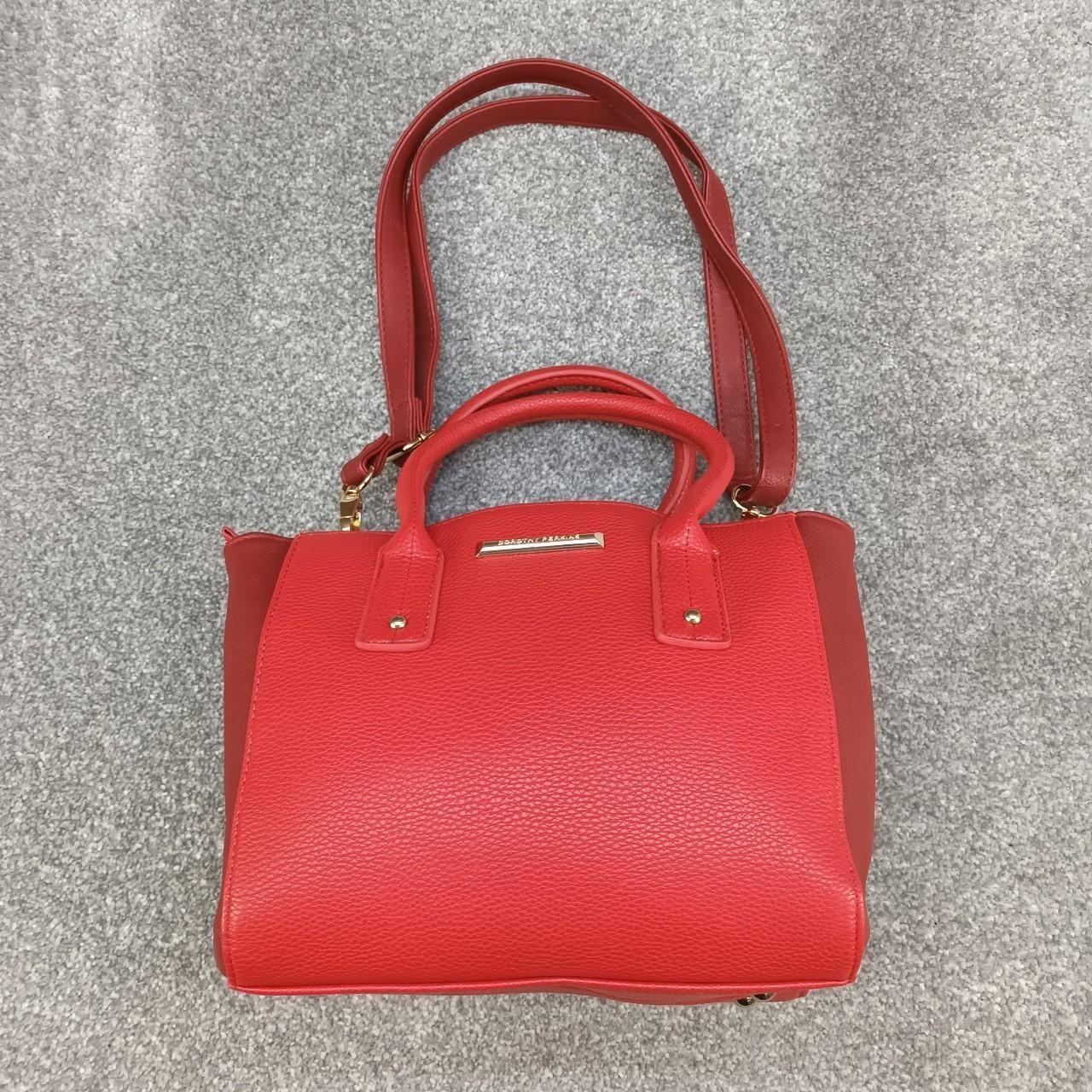 DOROTHY PERKINS RED HANDBAG FAUX LEATHER SHOULDER. Depop