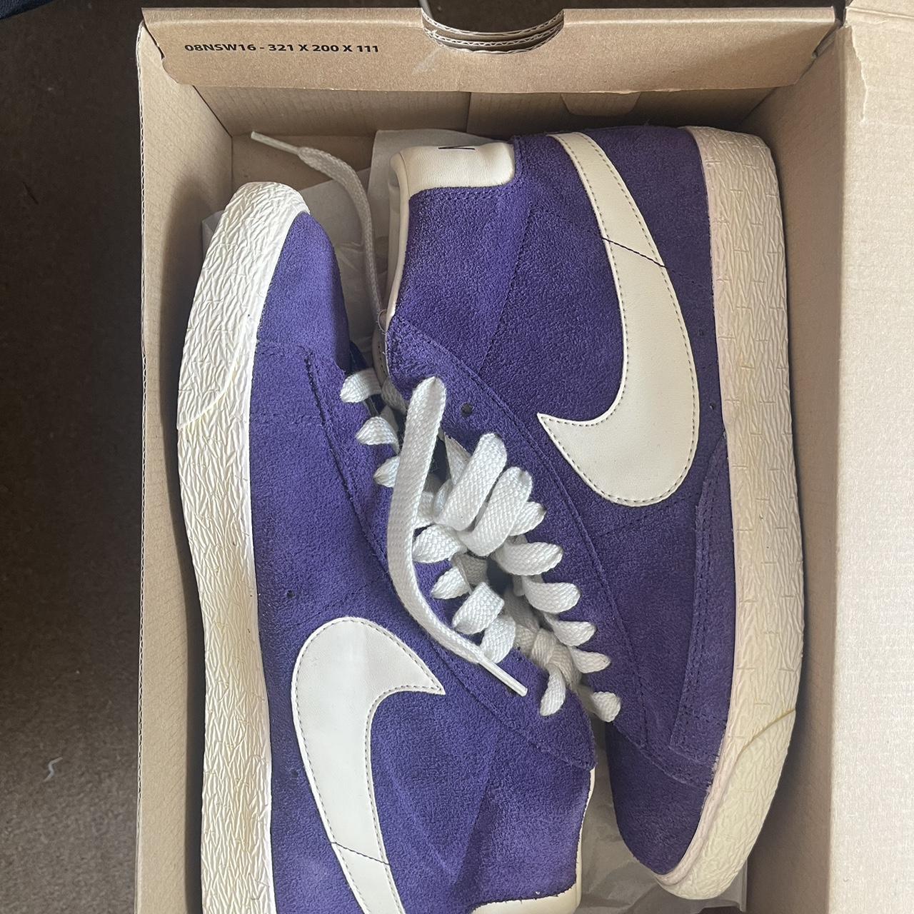 nike blazer mens purple