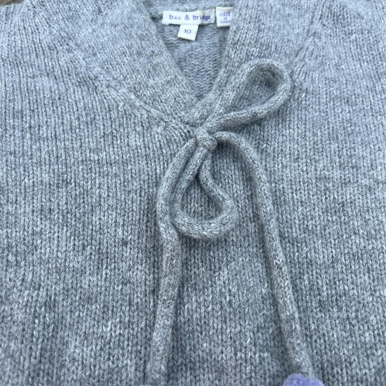 Bec & Bridge Women's Grey Jumper | Depop