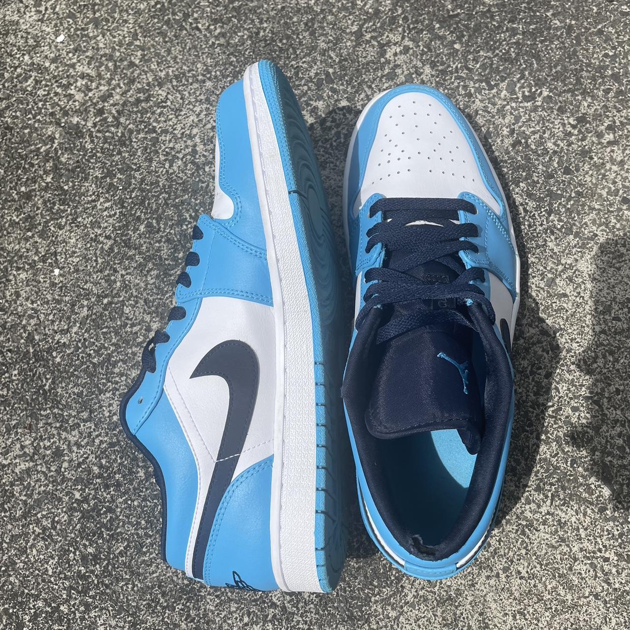 aj1 low unc blue