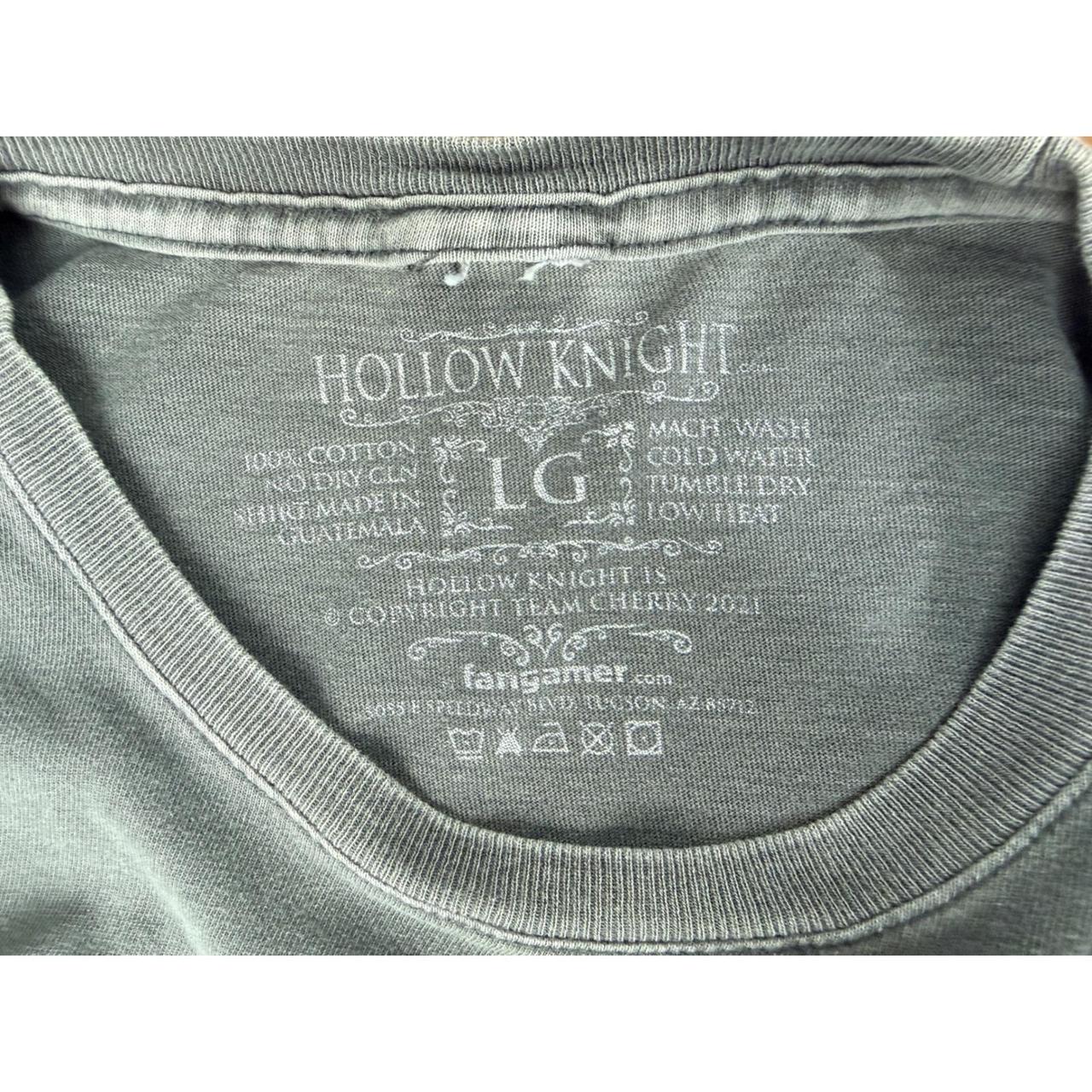 Preloved Men's T-shirt - Grey - L – Hollow Knight… - image 5