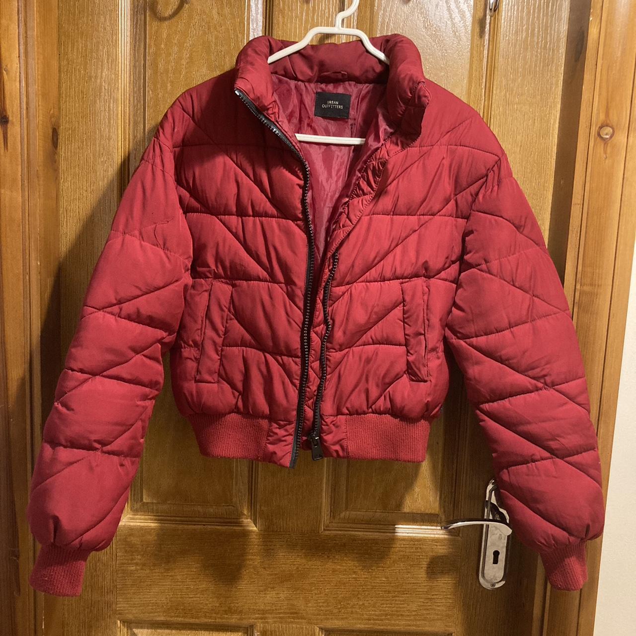 Urban outfitters red coat Fits a small Depop