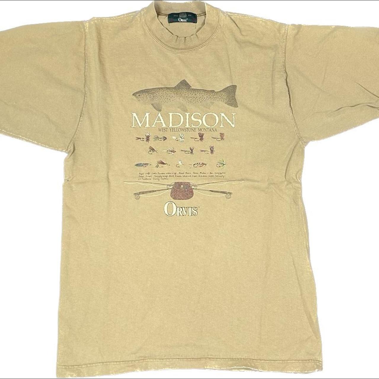 Orvis Men's T-Shirt - Tan - M