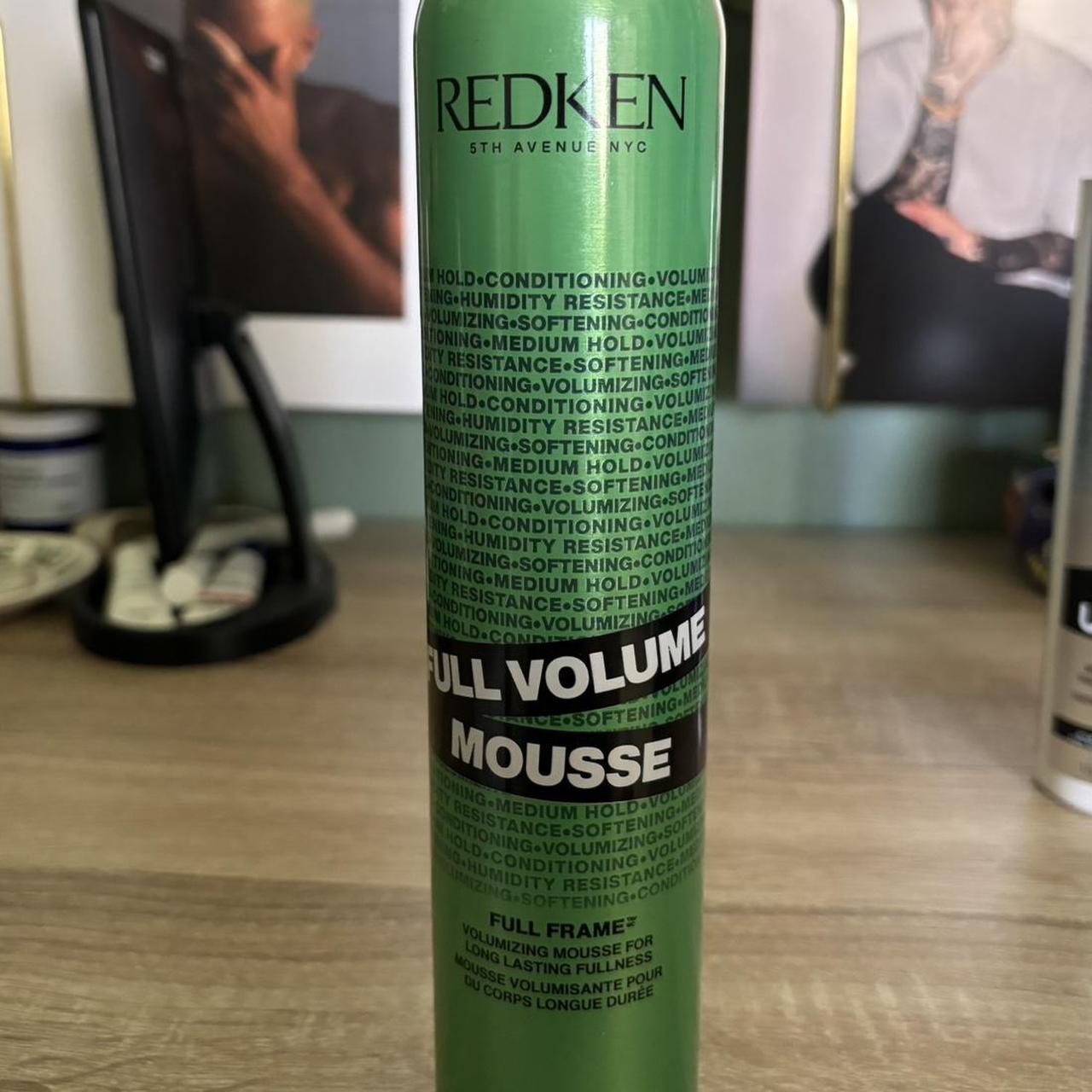 Redken Full Volume Mousse few uses out of bottle... - Depop