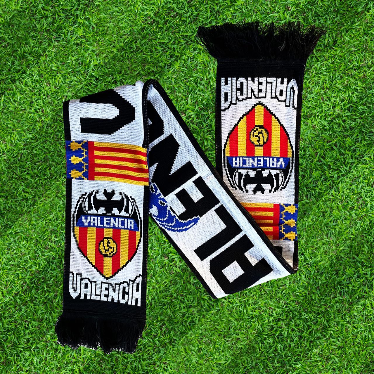 Valencia Scarf x 1 Acrylic Woven Football... - Depop