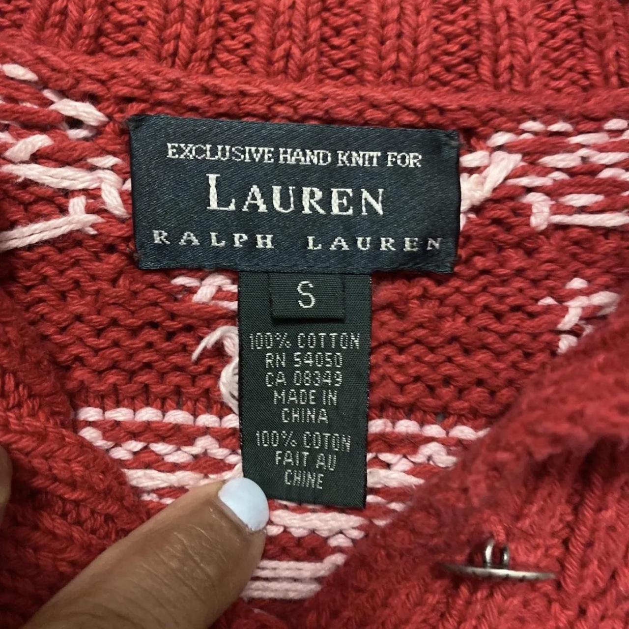 Exclusive hand knit hot sale for ralph lauren