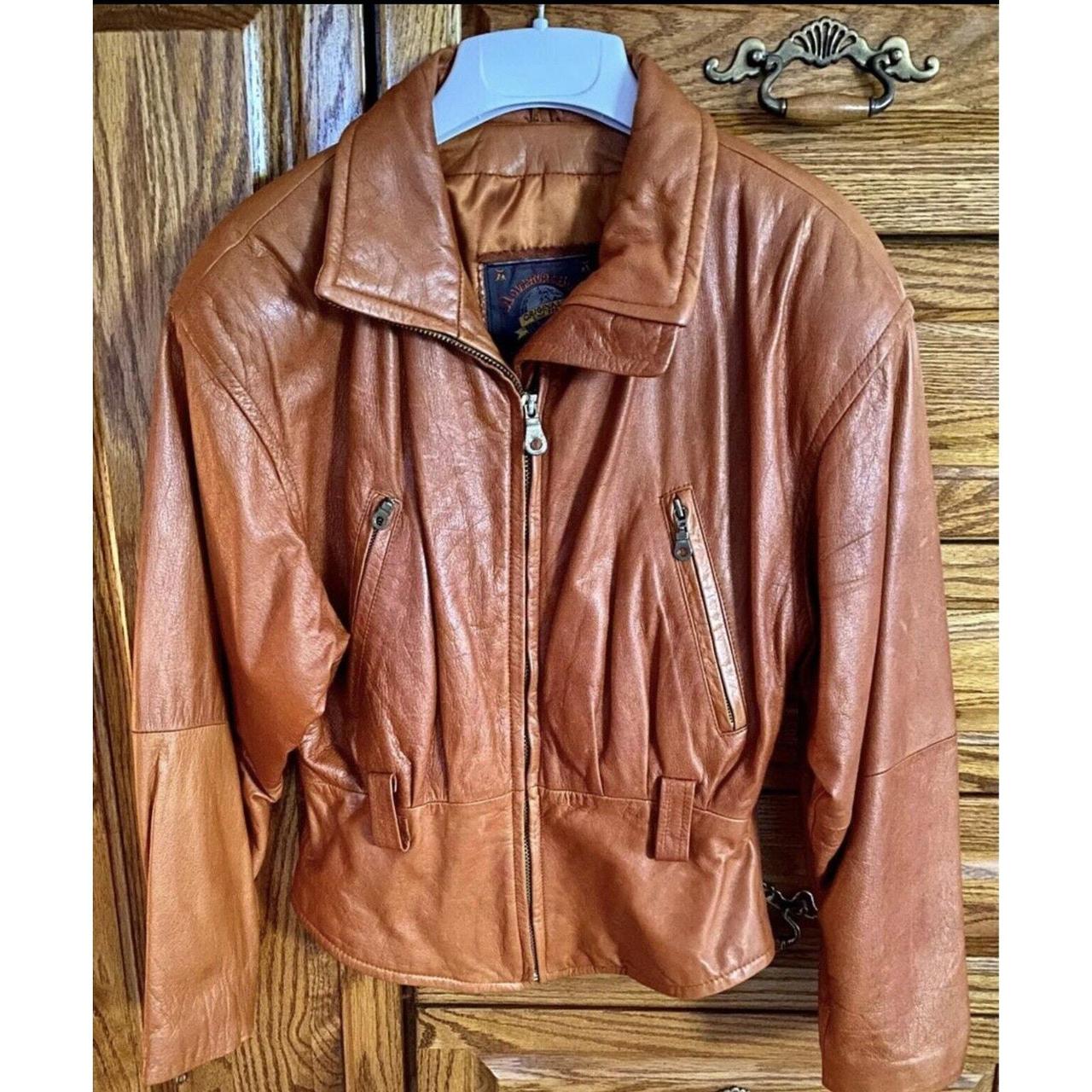 This vintage adventure bound leather jacket by