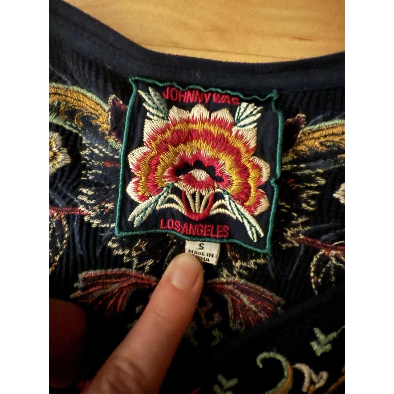 Johnny Was Women's T-shirt - Blue - S – The Johnn… - image 3