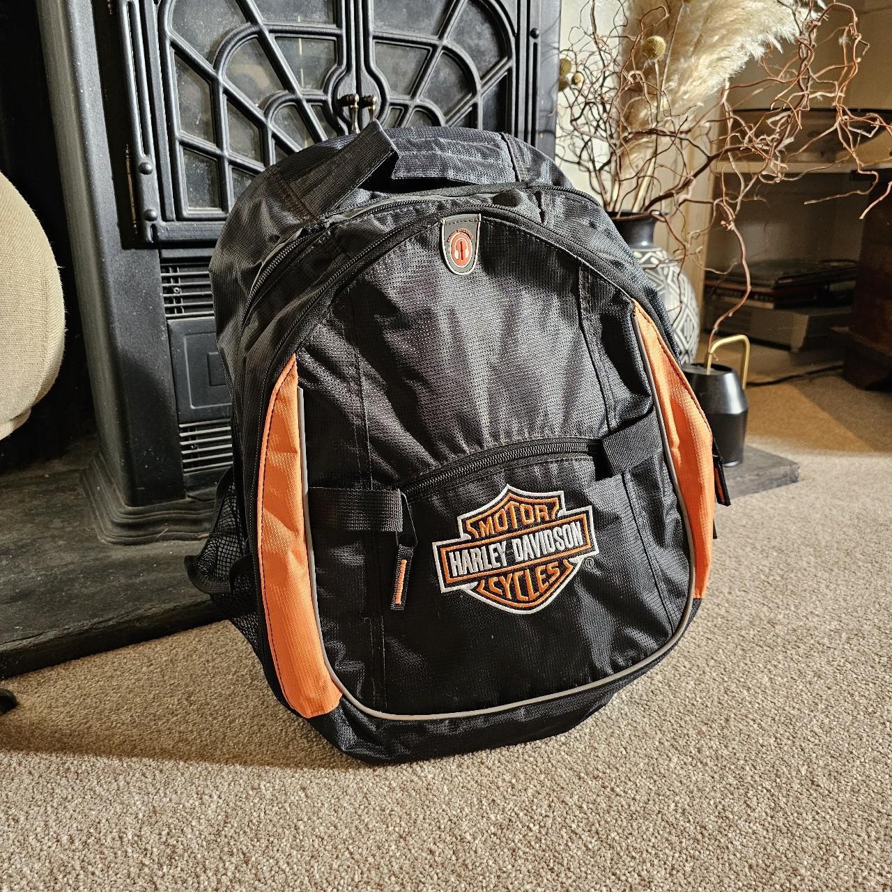 Original backpack. Lots of pockets and big 2. Depop