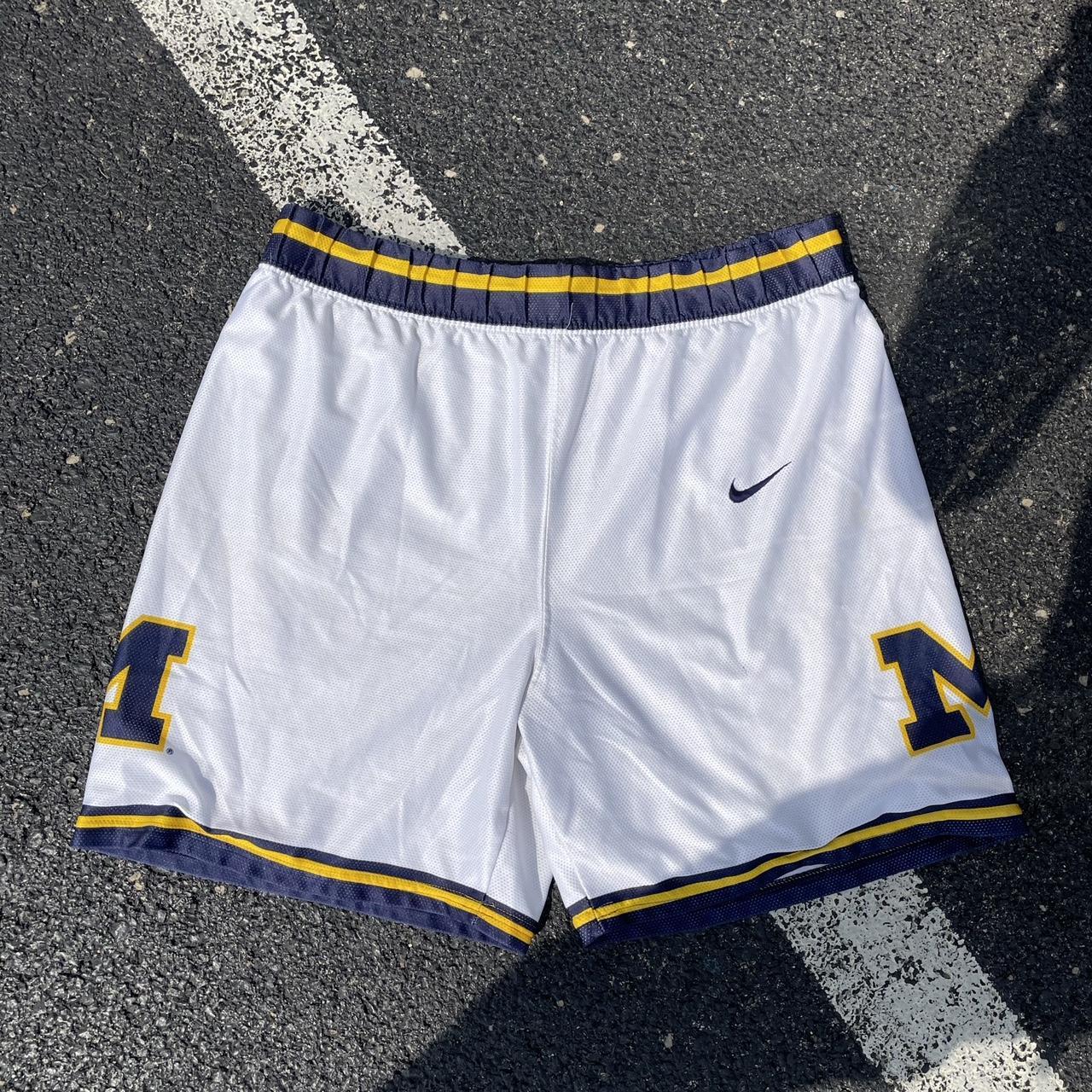 Vintage Nike Michigan Shorts Depop