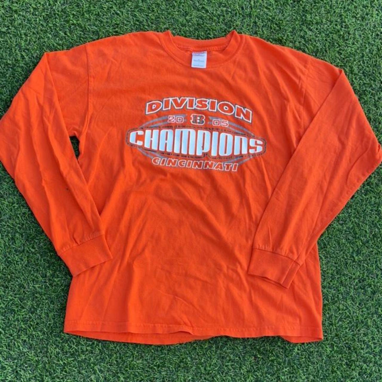 2000s Cincinnati Bengals Long Sleeve Shirt - Depop