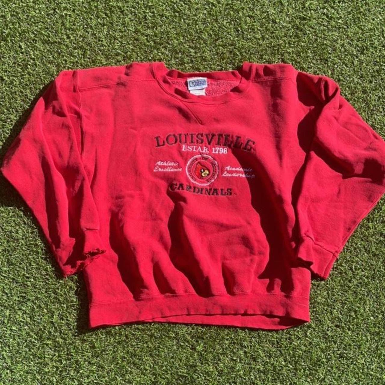 Vintage Louisville Slugger Crewneck Sweatshirt - Depop