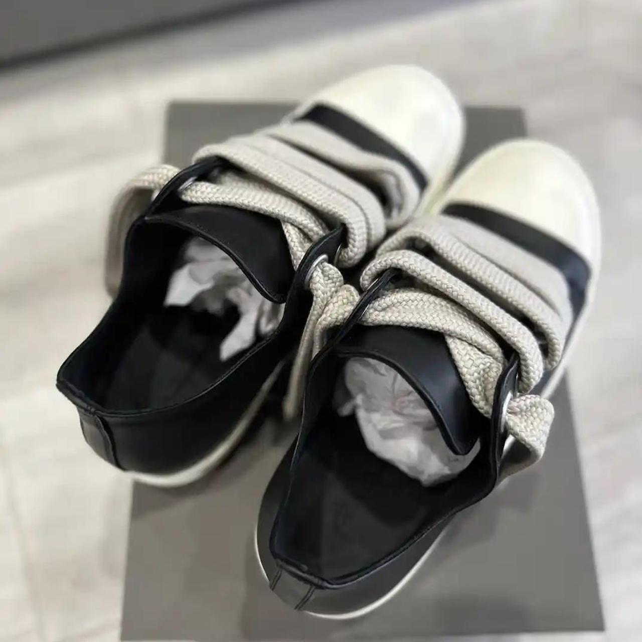 Jumbo lace Rick Owens Low brand new Authentic... Depop