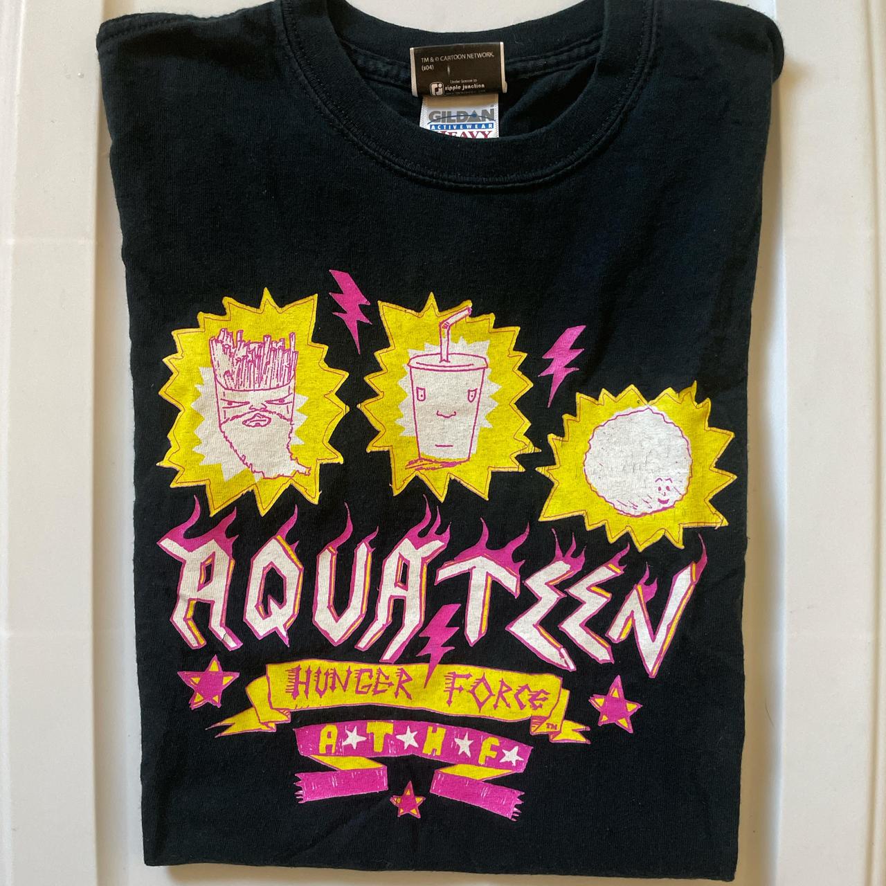 2000s Aqua Teen Hunger Force shops Tshirt Cartoon Network Y2K Size Medium