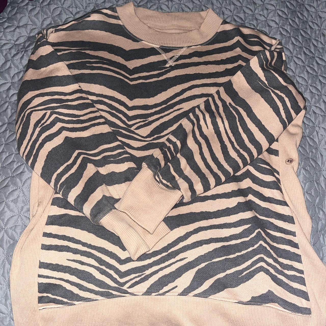 Aerie zebra sweatshirt sale