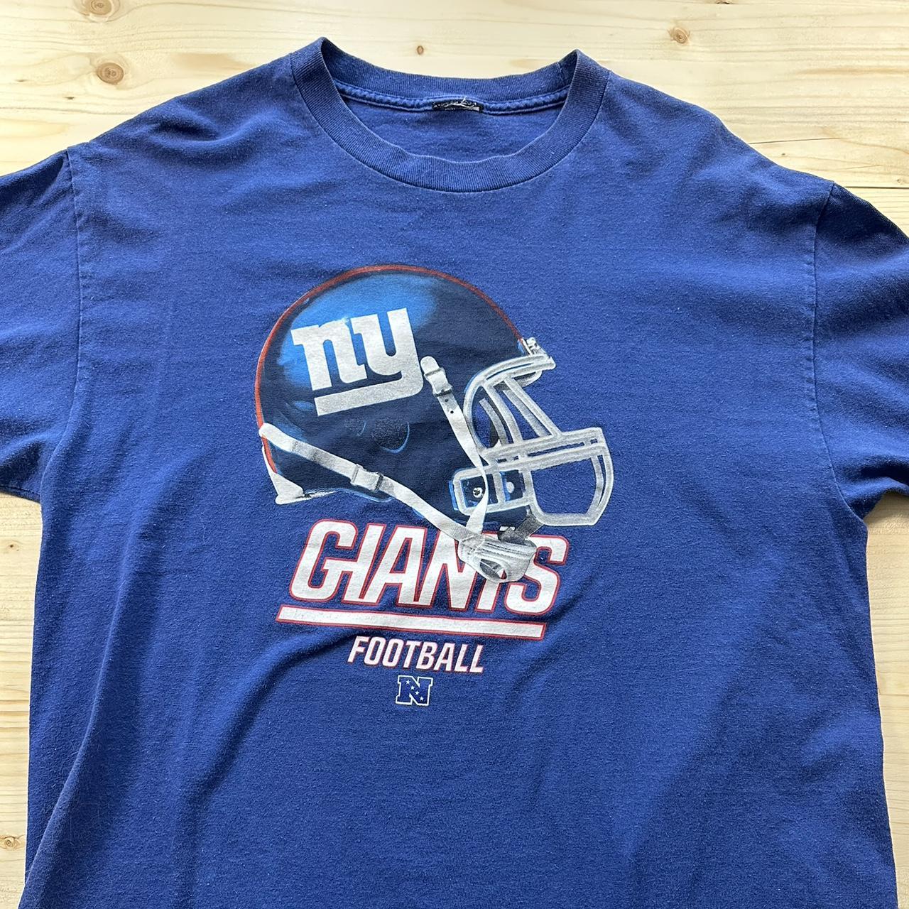 Vintage New York Giants T Shirt NFL Football Large 1990s New