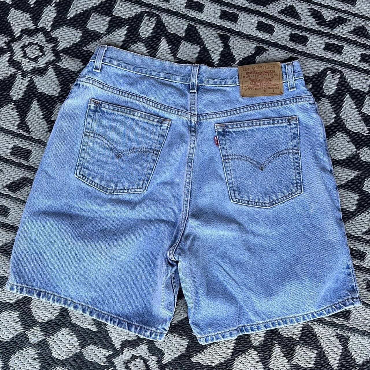 Vintage 90s Levis Jorts Jean Shorts 32 In Waist Depop 