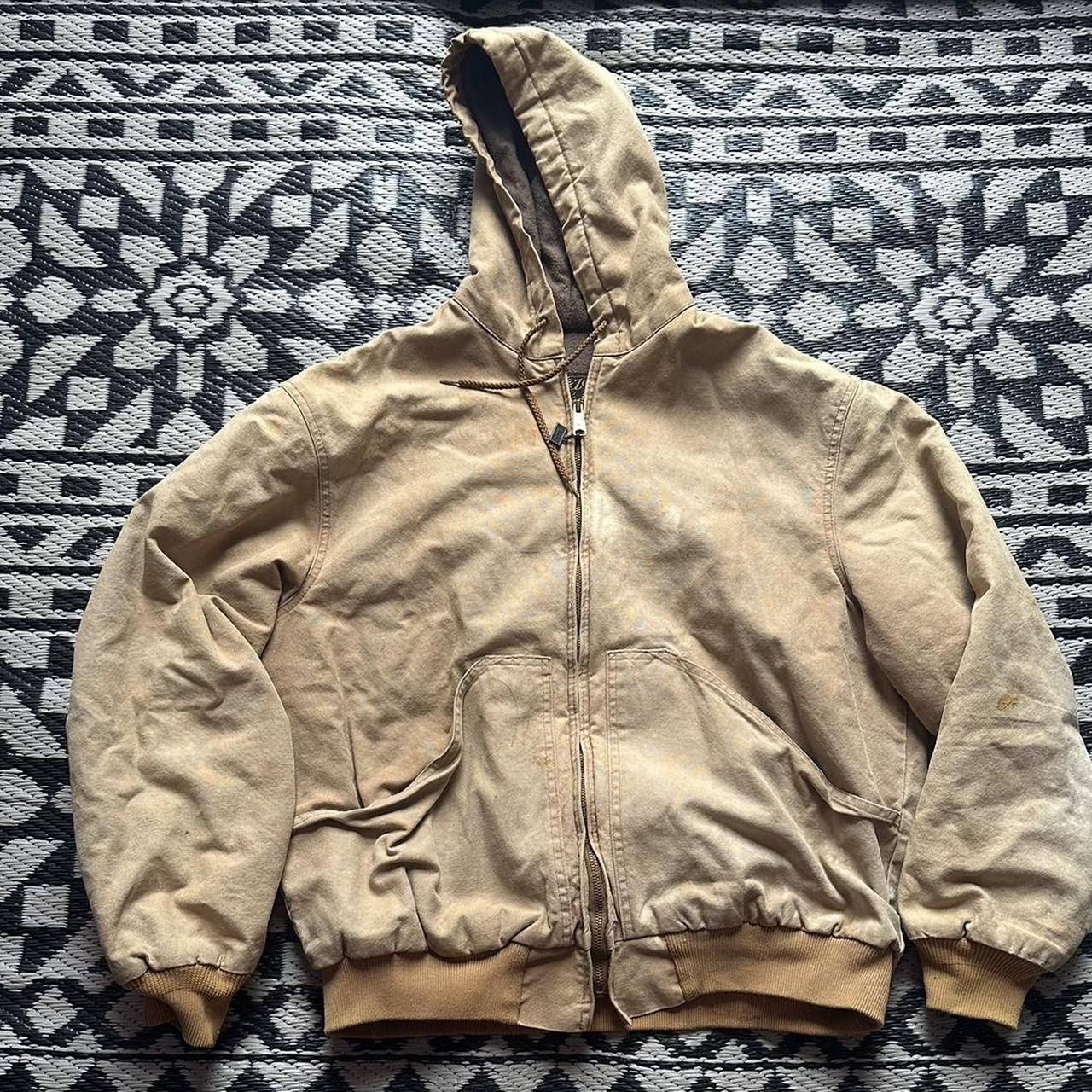 Vintage 90s walls Carhartt dickies style hooded jacket Depop