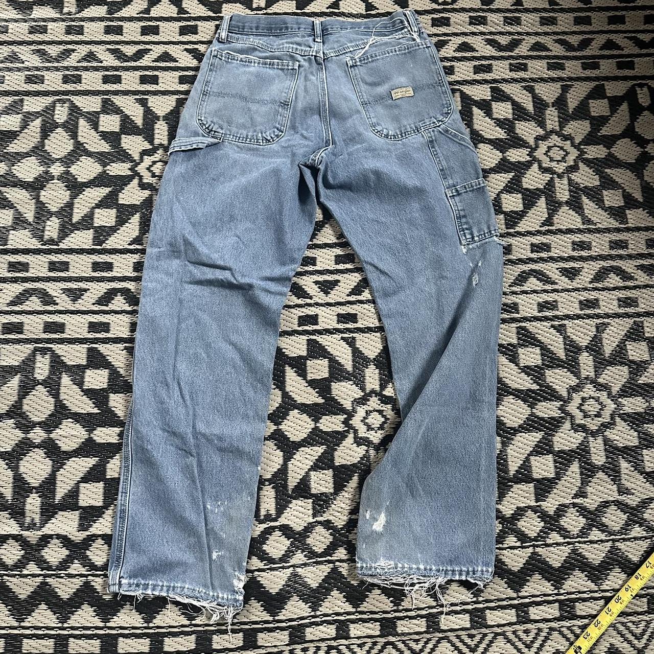 Vintage y2k wrangler carpenter jeans 32x34 dickies... - Depop