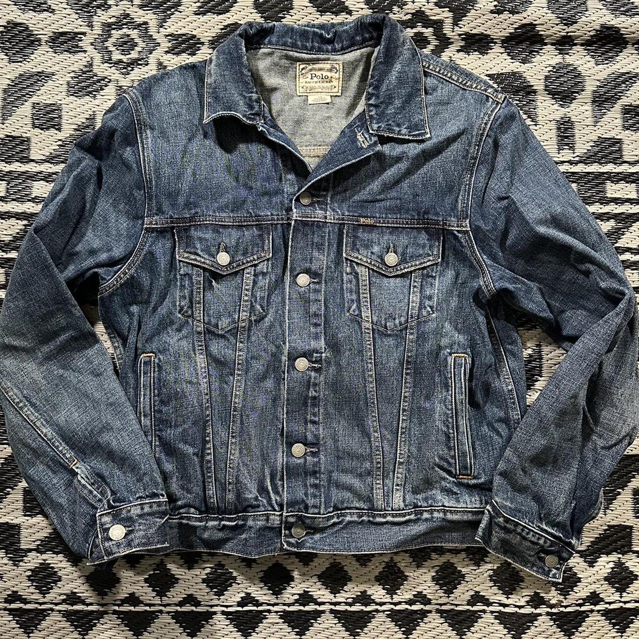 Vintage ralph lauren jean 2024 jacket