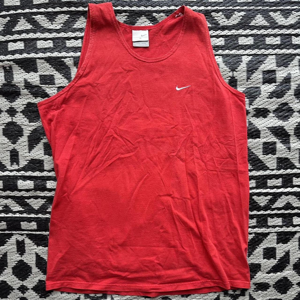 Nike red white and blue tank top best sale