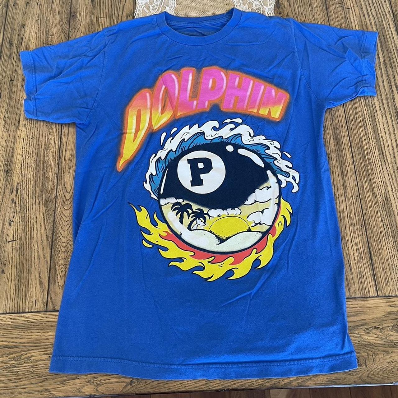 Nike Air Dolphin Graphic T-Shirt This shirt is in - Depop