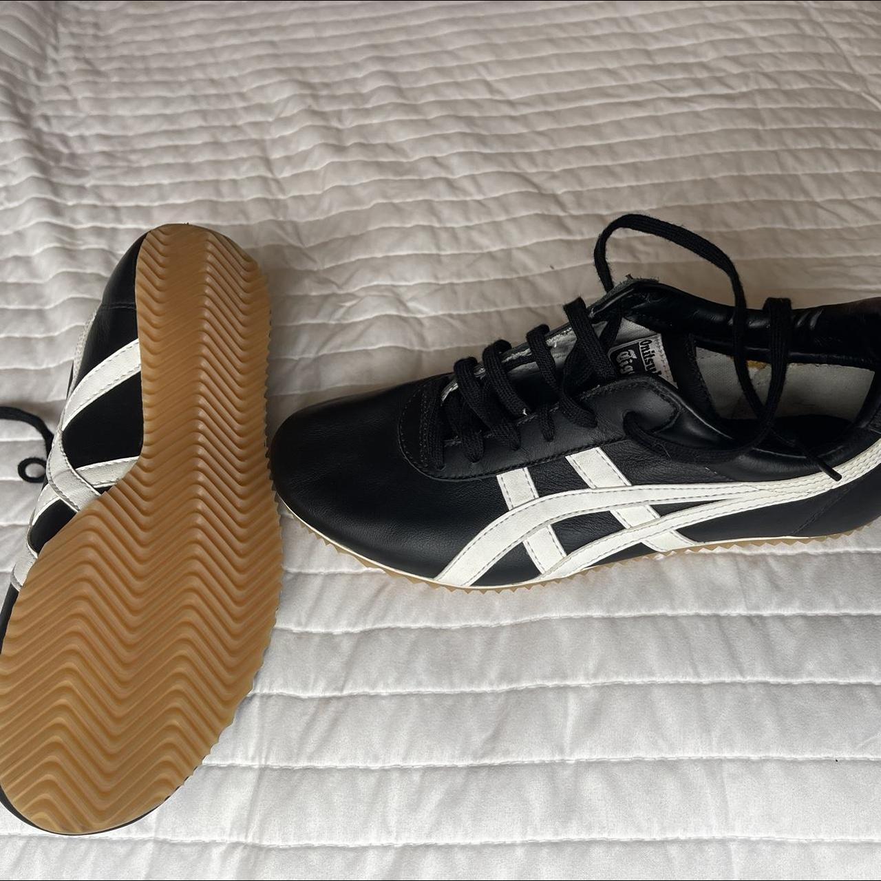 Onitsuka Tiger - Black Incredible condition, just... - Depop