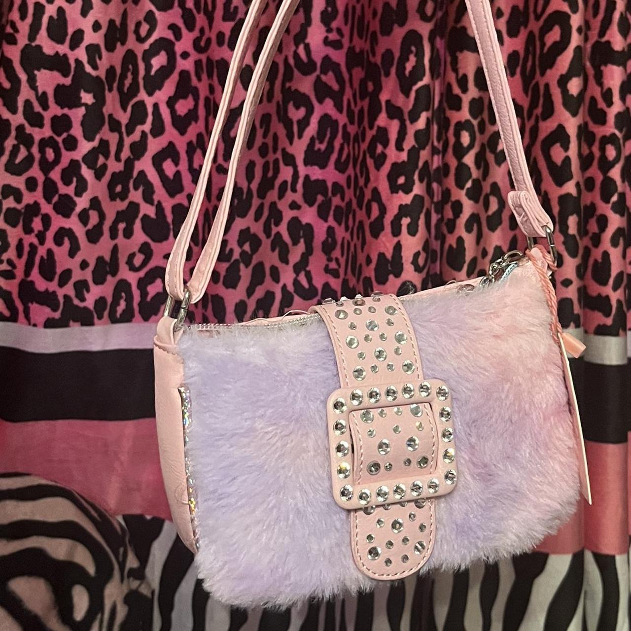 Women's Purple and Pink Bag | Depop