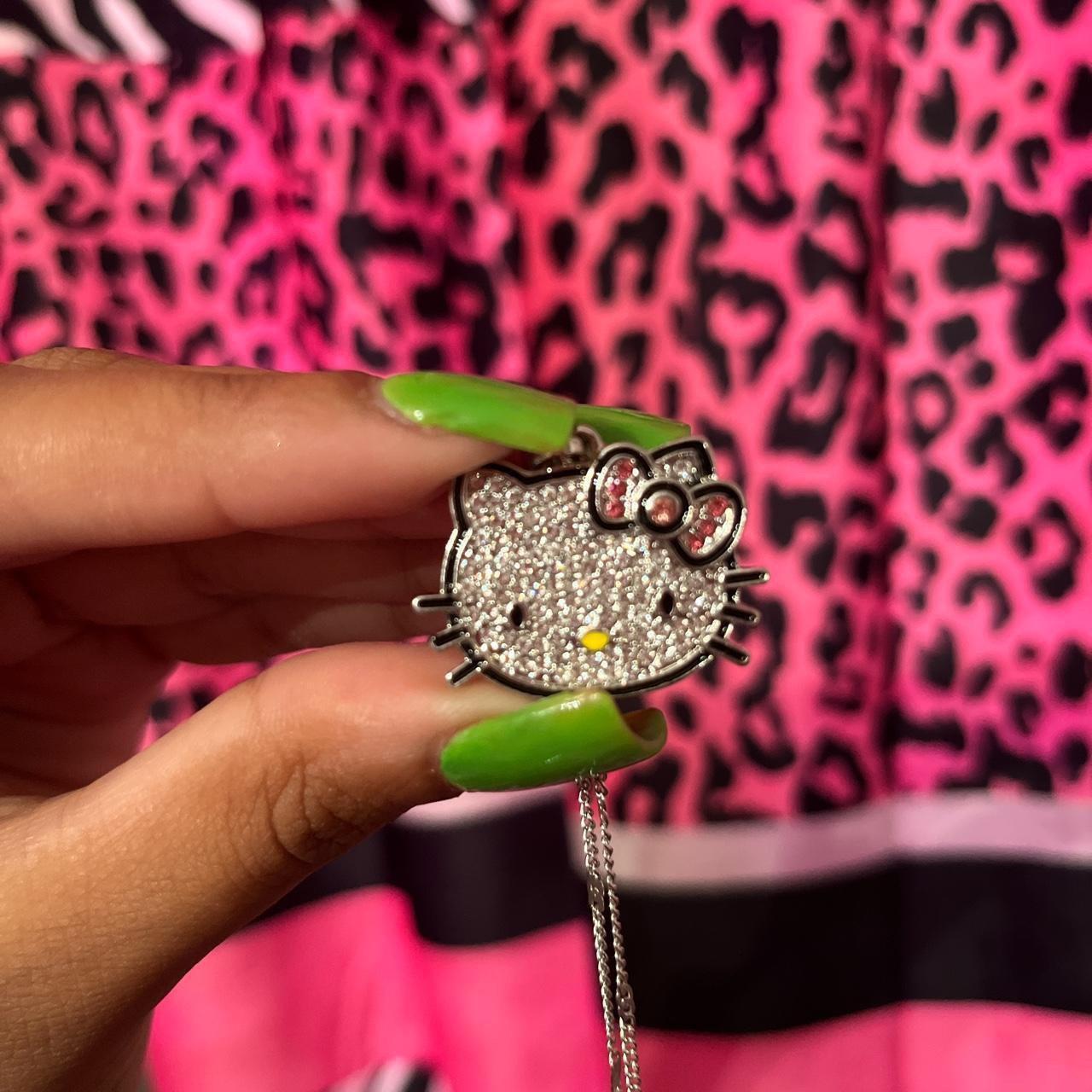 BLINGY HELLO KITTY NECKLACE! ⭐️🐾☆🌸 A absolute must... Depop