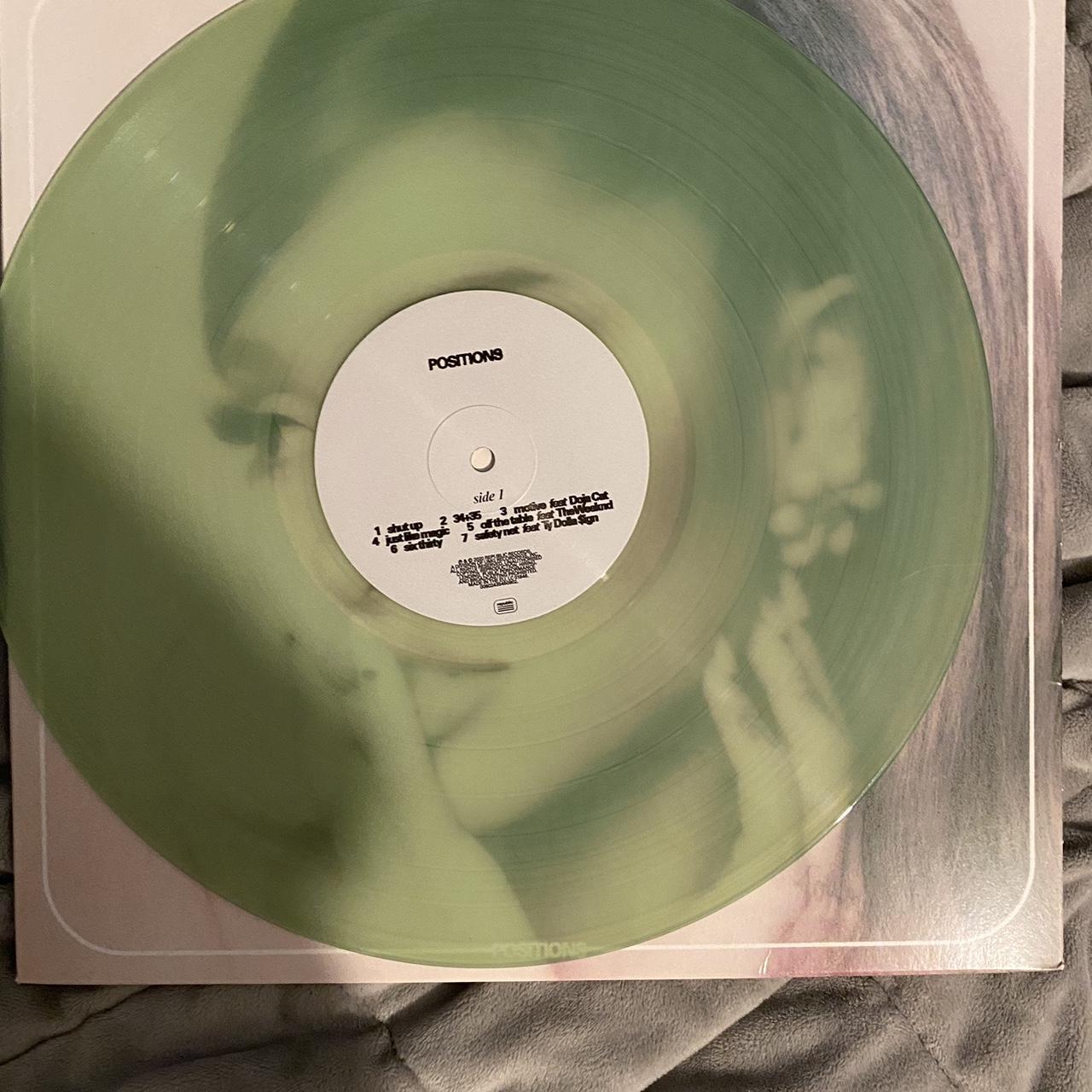 Ariana Grande Positions Vinyl Glow In The Dark Depop