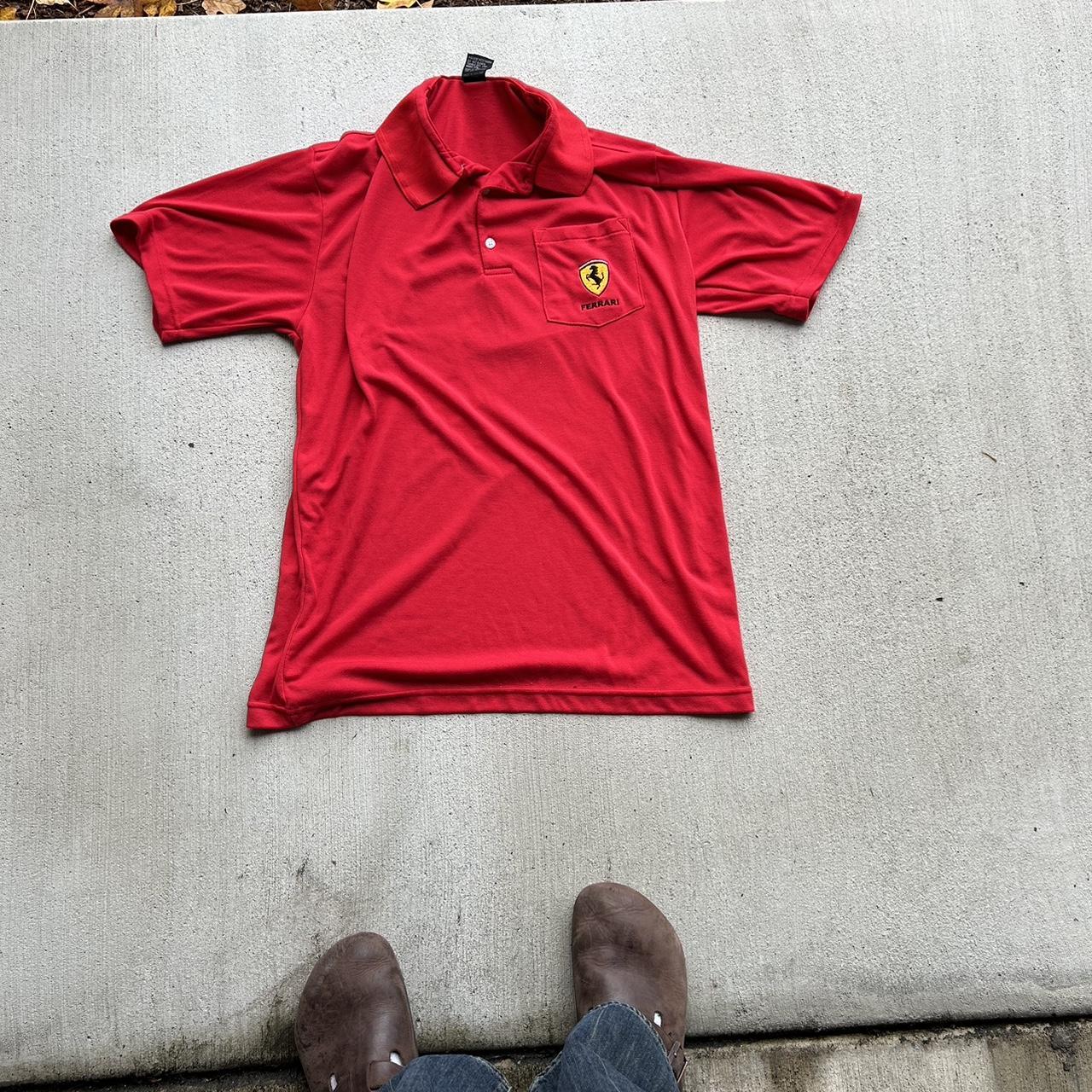 Ferrari Men's Red Polo-shirts (2)