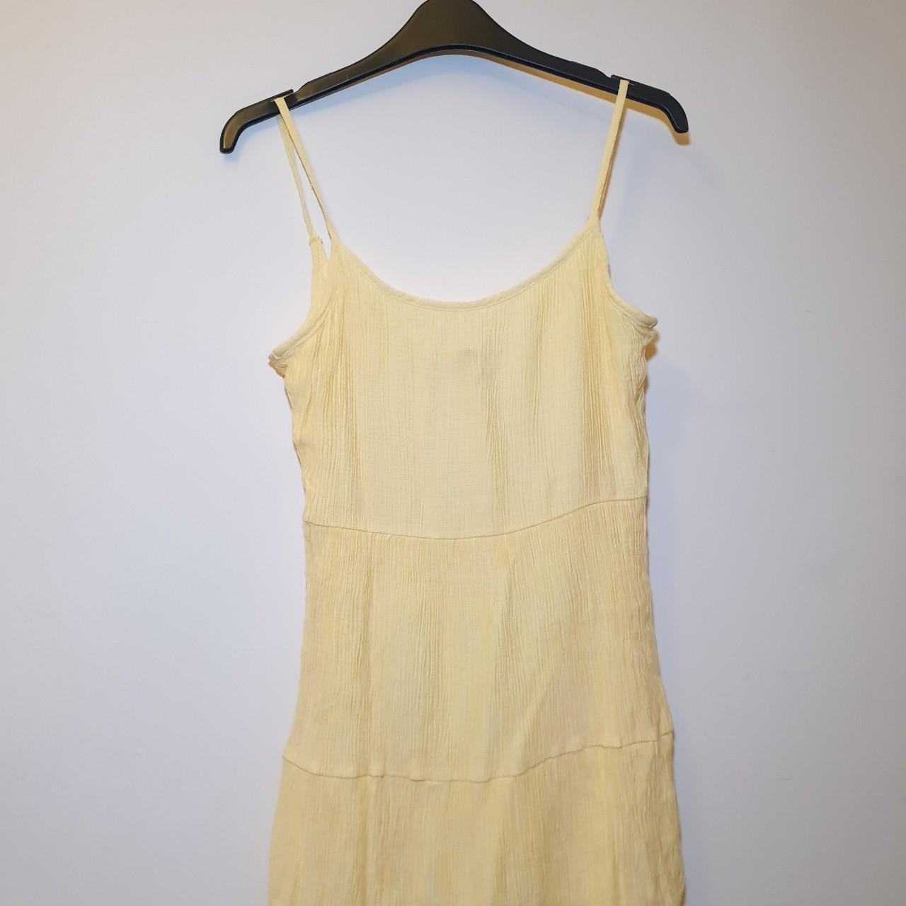 H&M Women's Yellow Dress | Depop