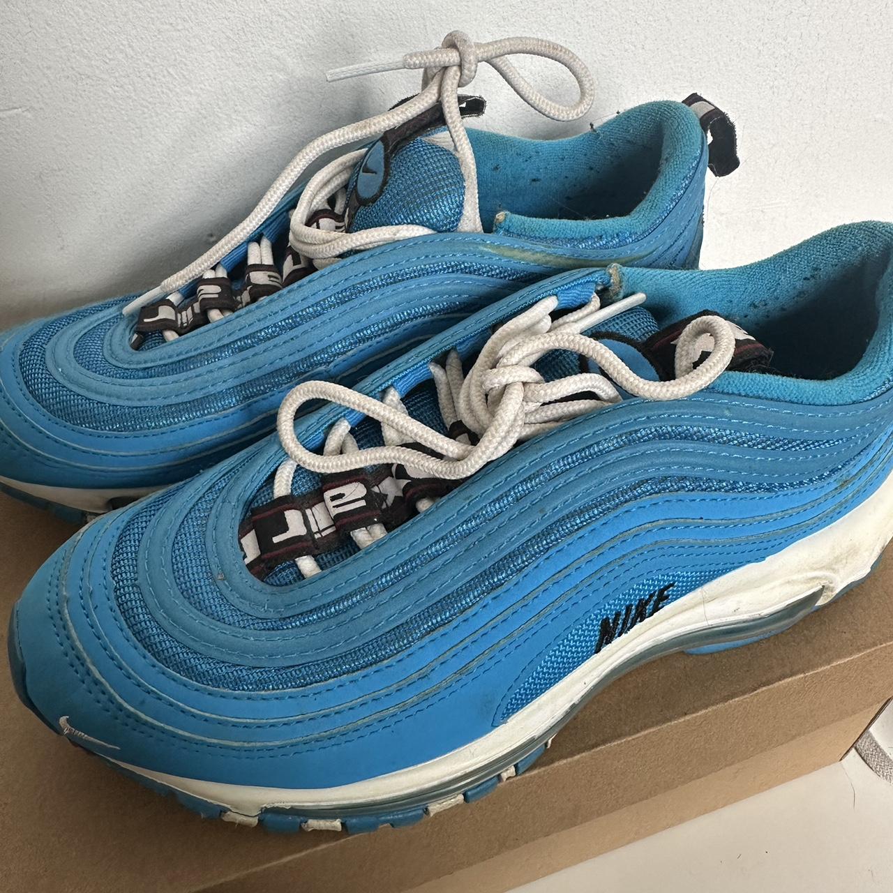 Air max 97 overbranding blue hero Uk 4.5 Had them