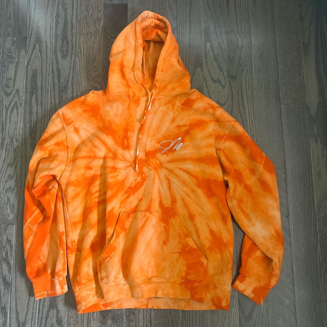 Men's Orange Sweatshirt | Depop