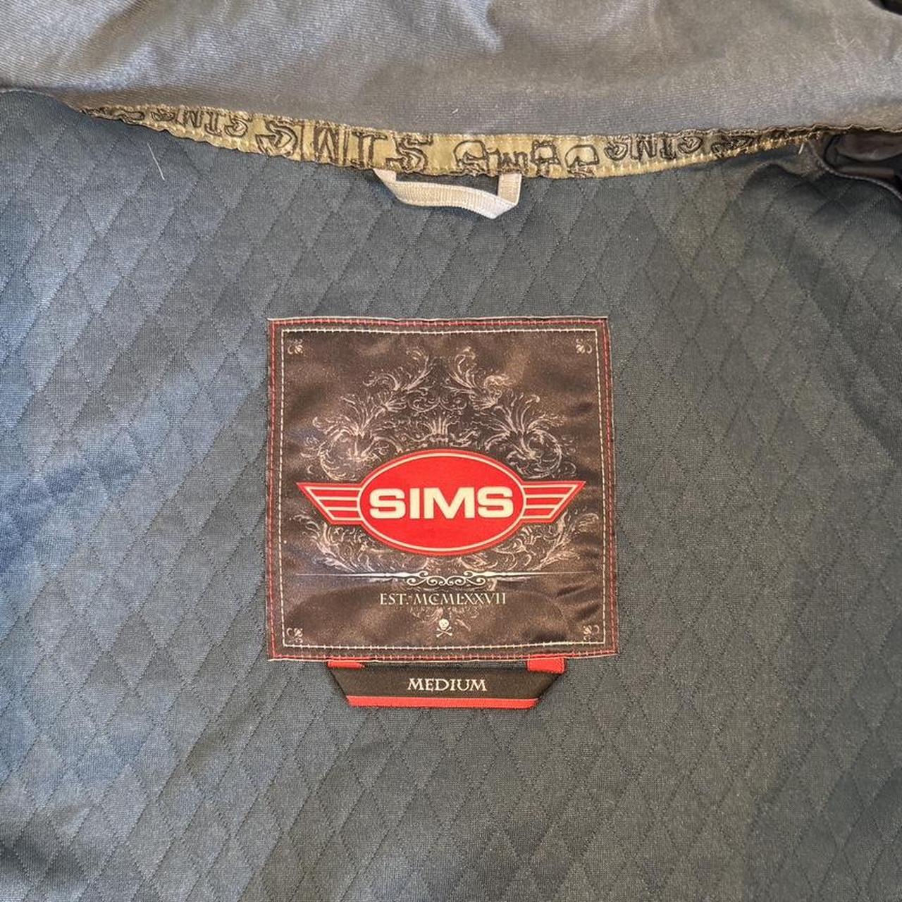 SIMS Snowboard Hooded Jacket, Waterproof - Depop