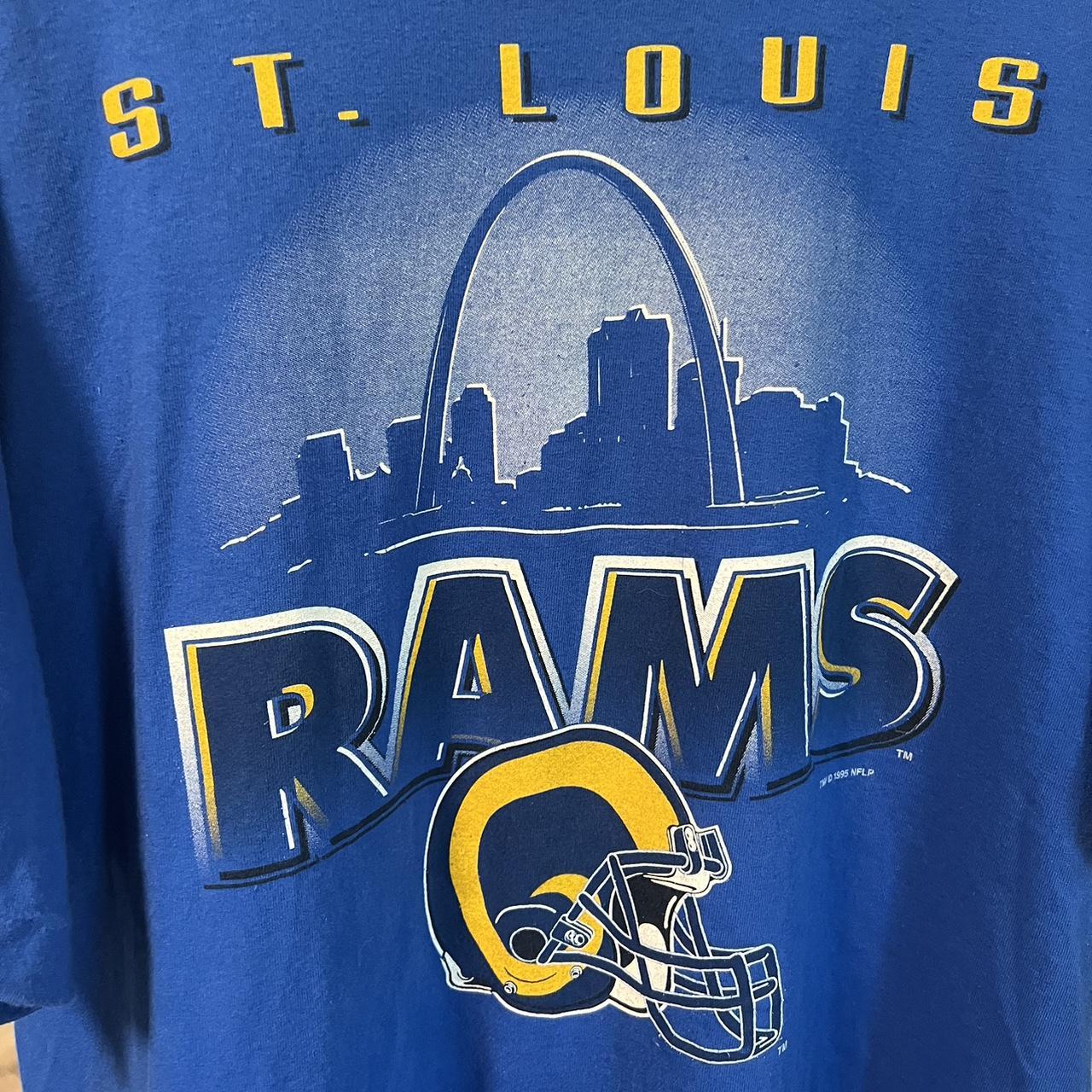 Vintage 1990s St. Louis Rams Nike - Depop