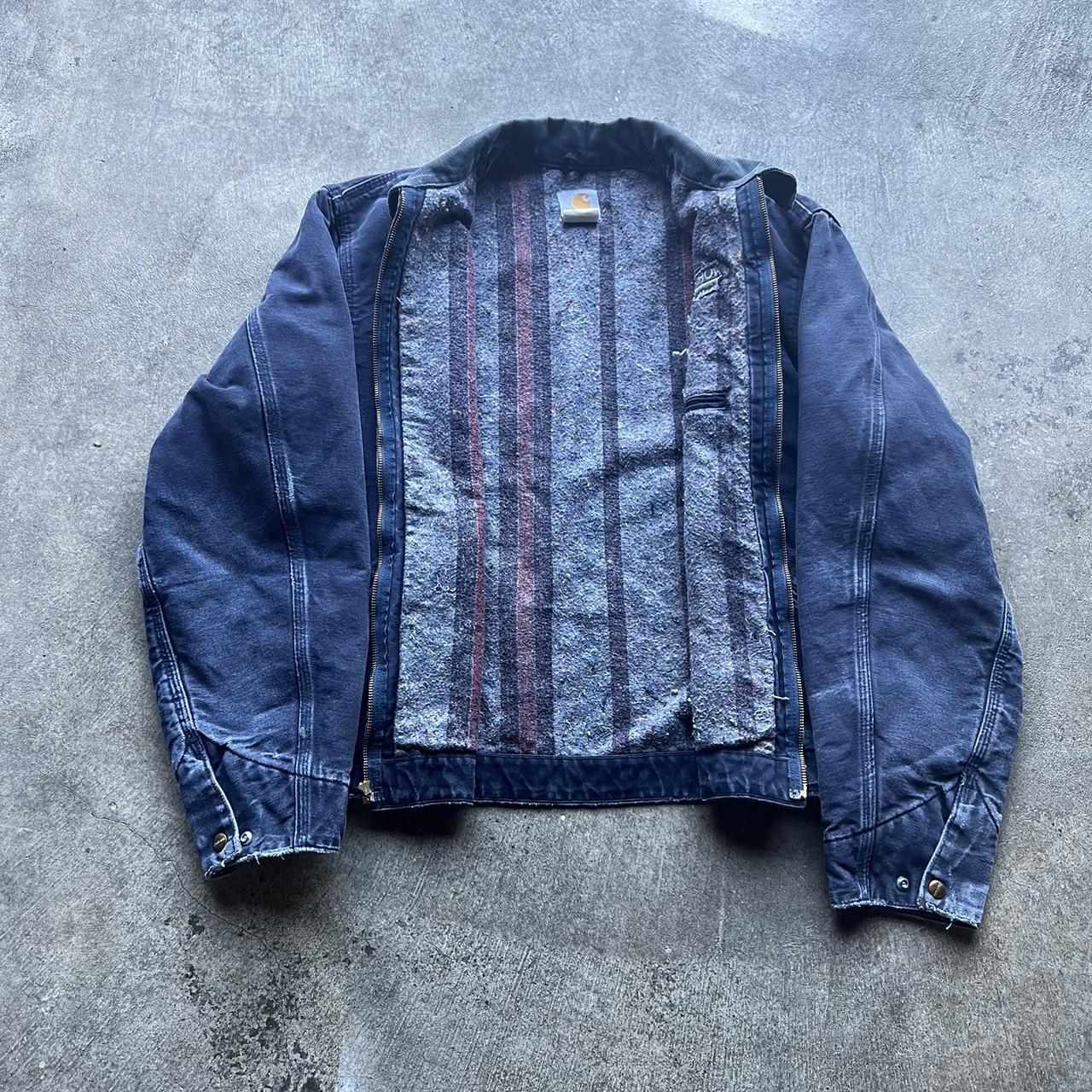 Vintage 90s Carhartt J01 Detroit Jacket > Men's | Depop