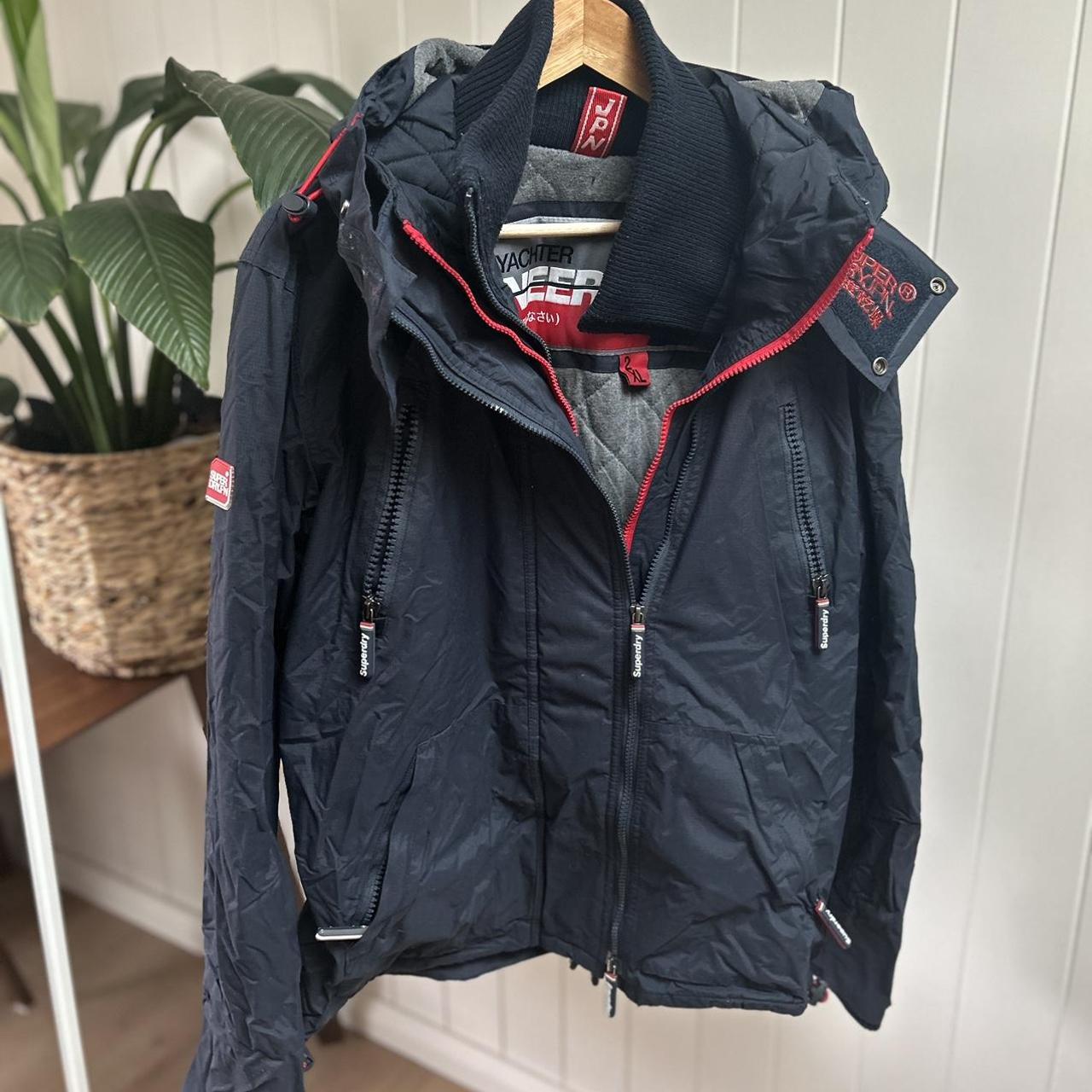 Selling Men’s Superdry rain jacket. Super warm and... Depop