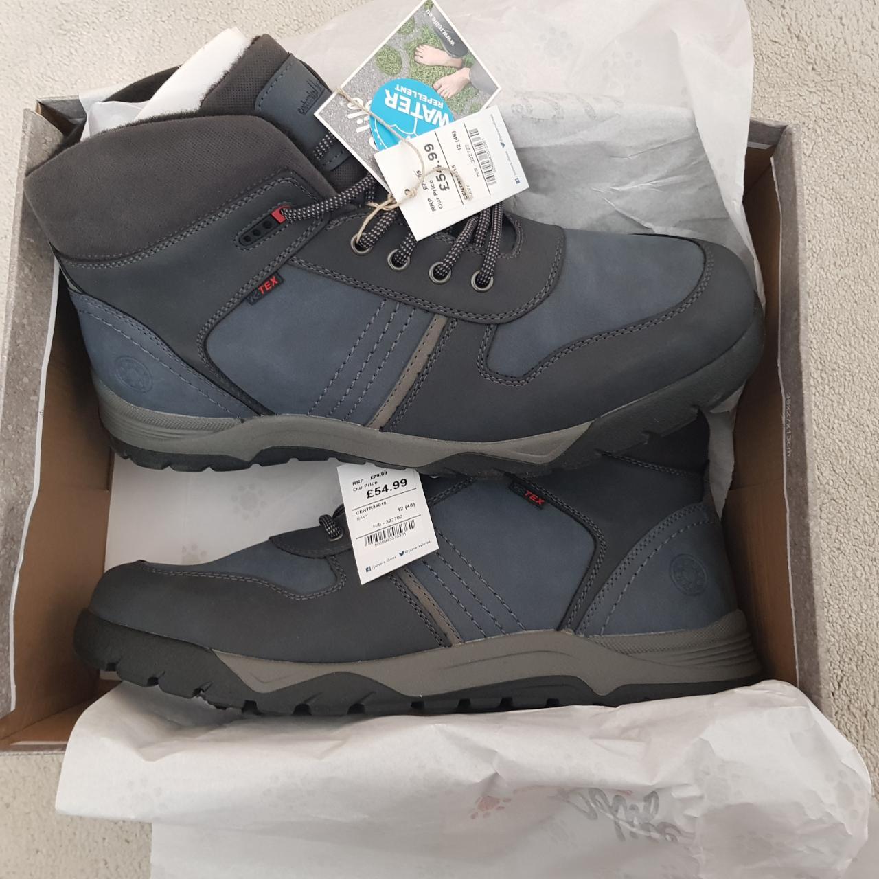 Pavers Relife Mens Ankle Boots Grey/Blue UK 12... Depop
