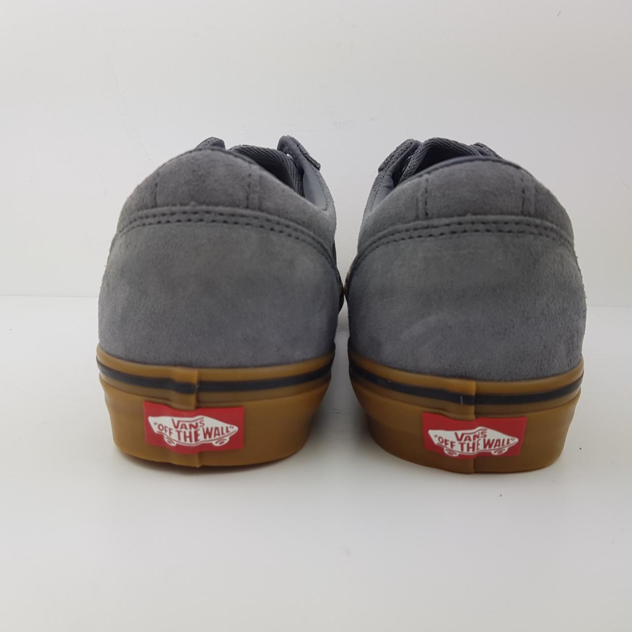 Vans Mens Ward Suede Pewter Trainers Pewter. Depop