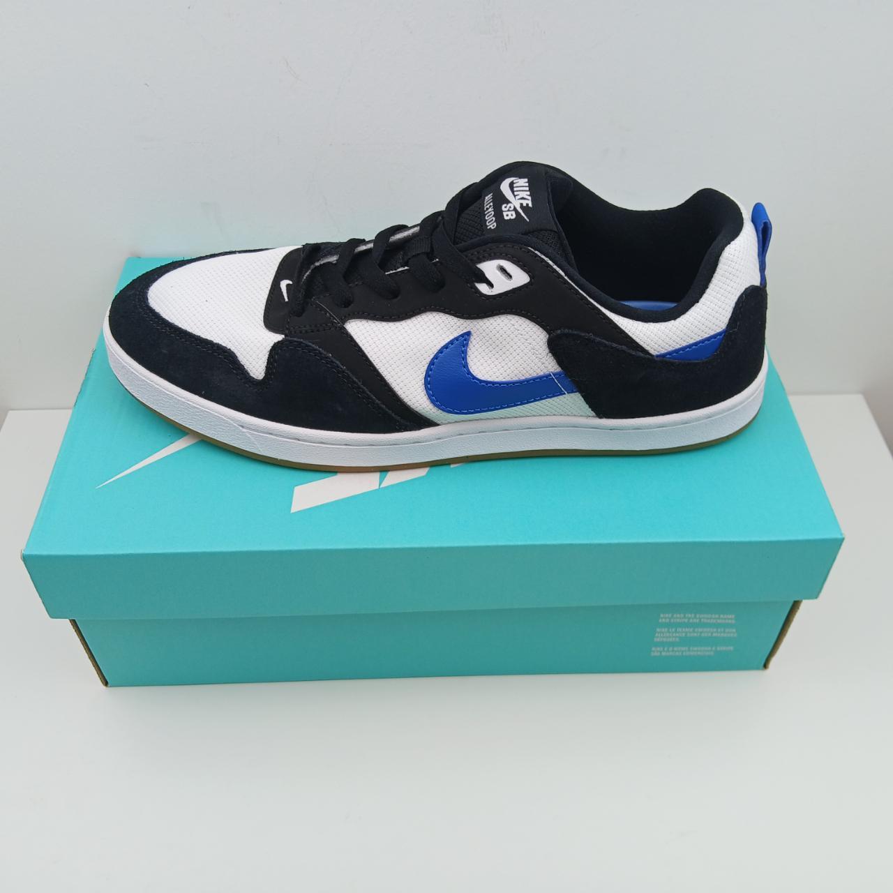 nike sb alleyoop white and blue