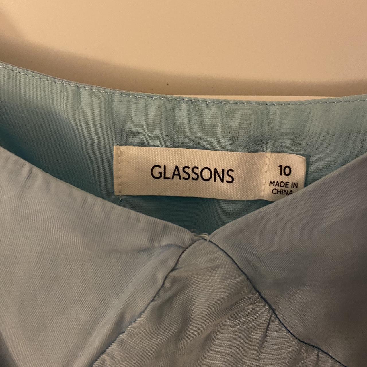 GLASSONS BLUE MAXI DRESS FEATURES ADJUSTABLE STRAPS... Depop