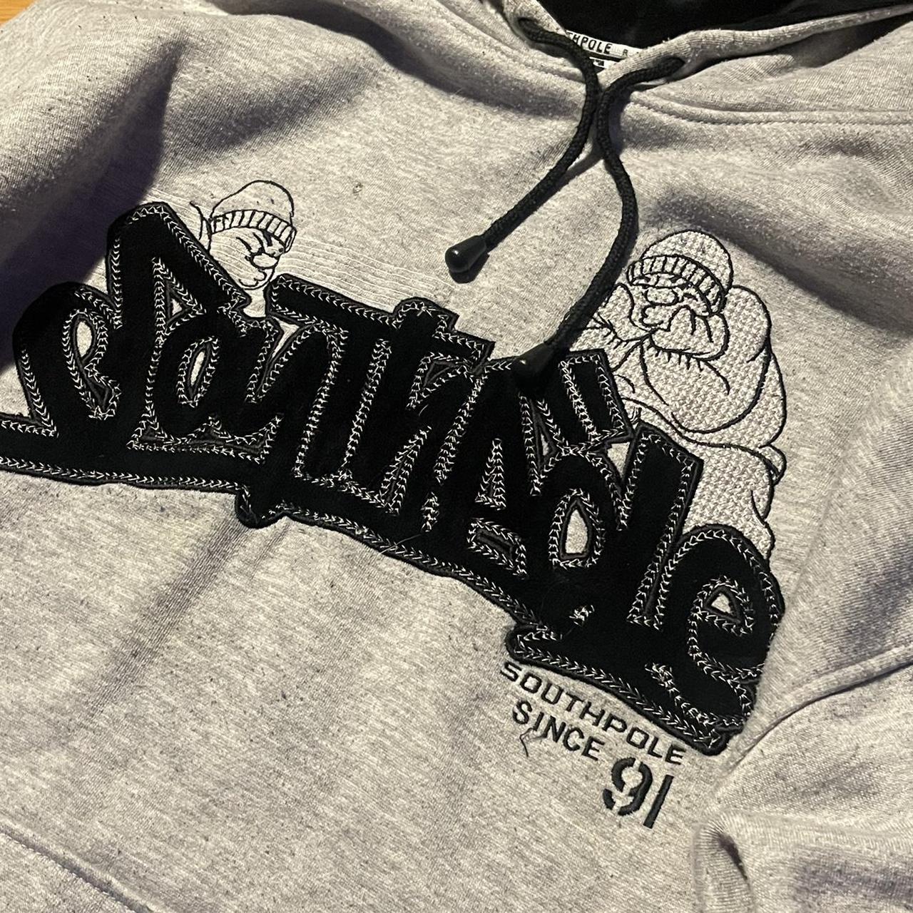 insane southpole hoodie has velvet lined hood most... - Depop