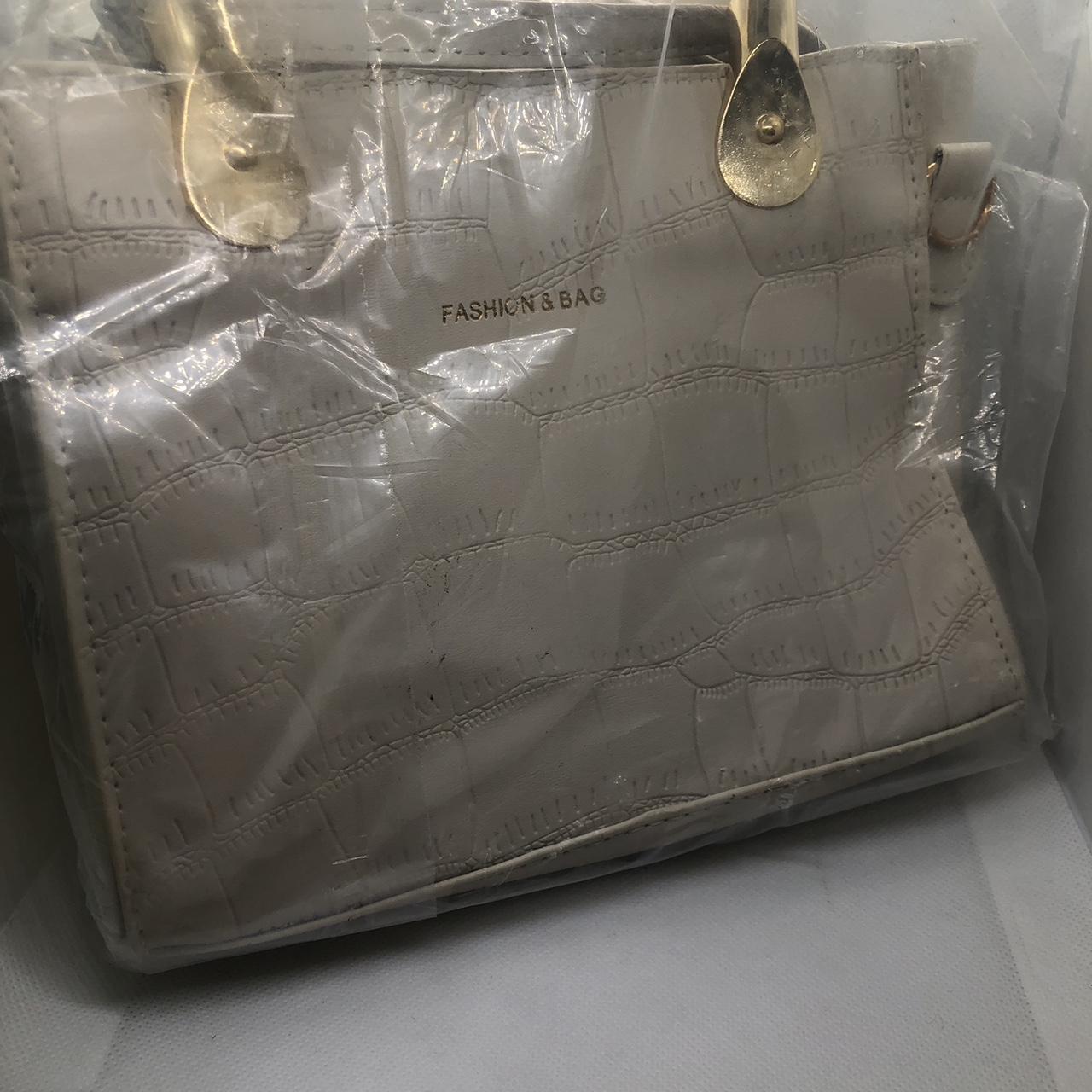 Small clearance cream handbag