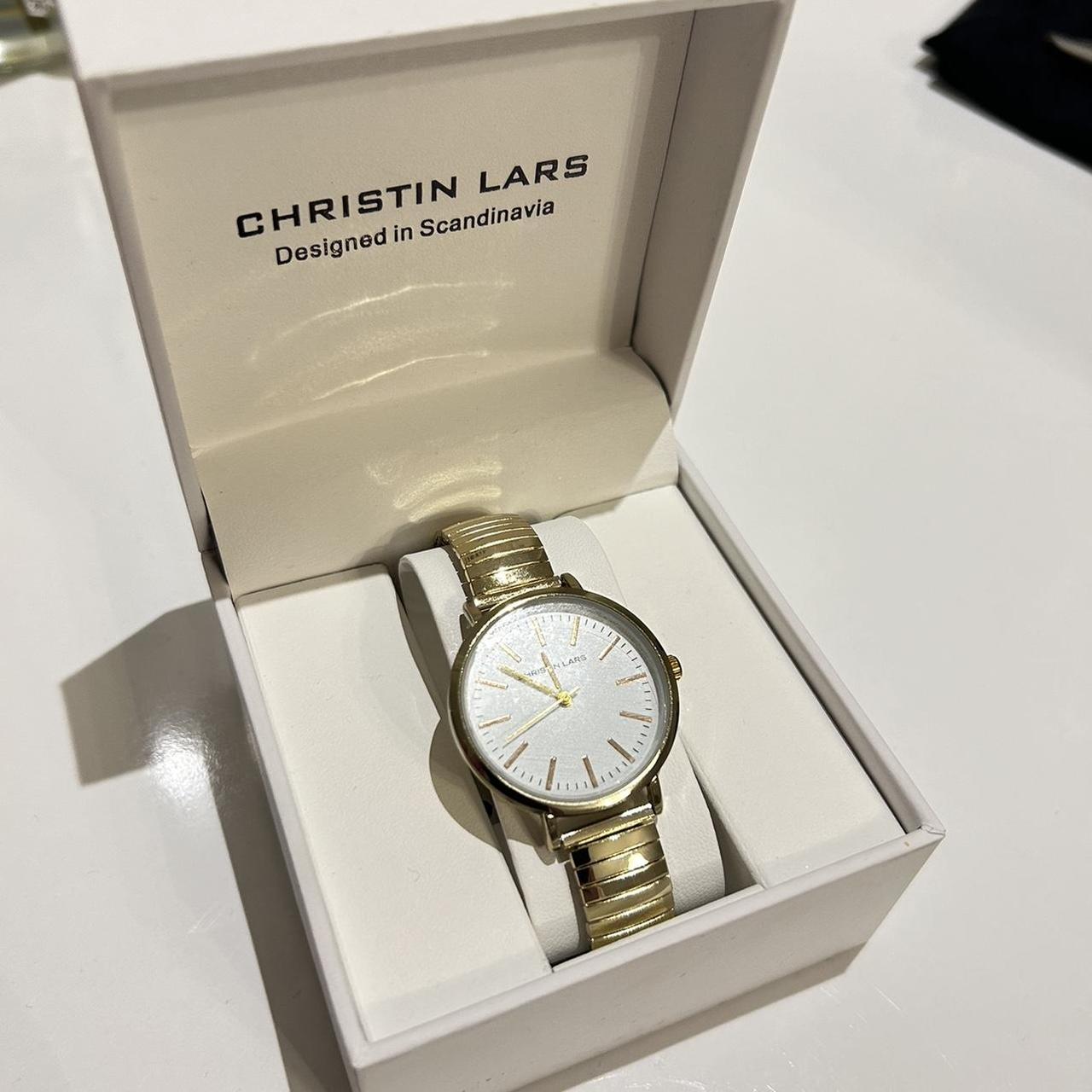 Christin Lars classic bracelet watch in gold Worn once Depop