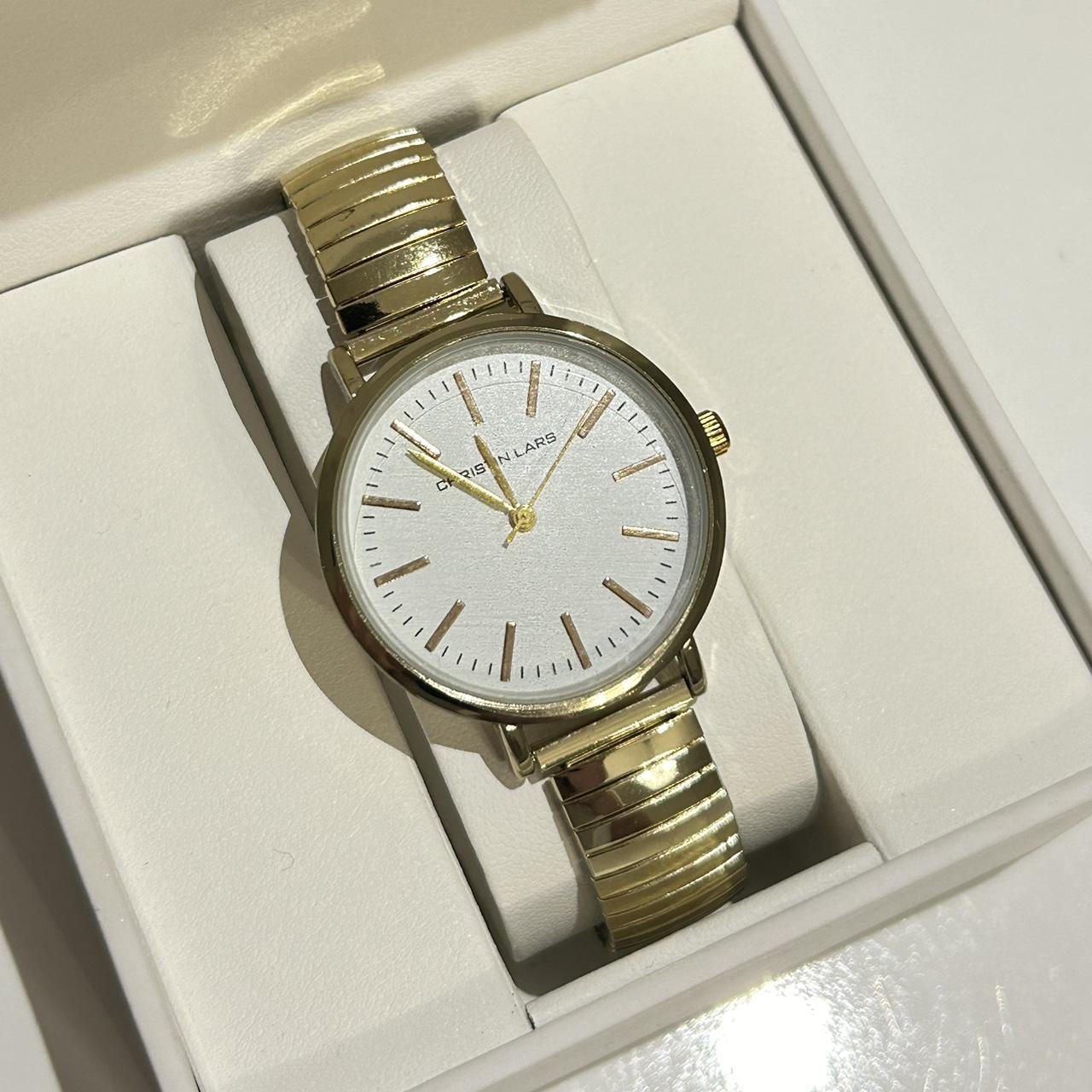 Christin Lars classic bracelet watch in gold Worn once Depop