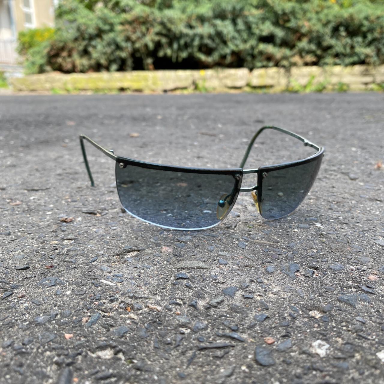 Gucci by Tom Ford 2003 Rimless Green Crystal | Depop