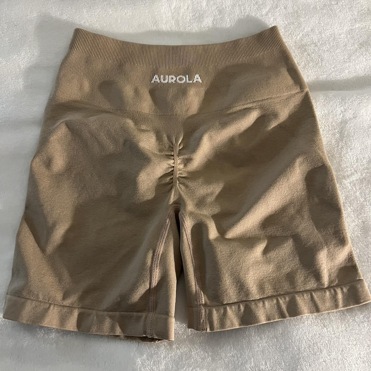 Alphalete Women's Tan Shorts (2)