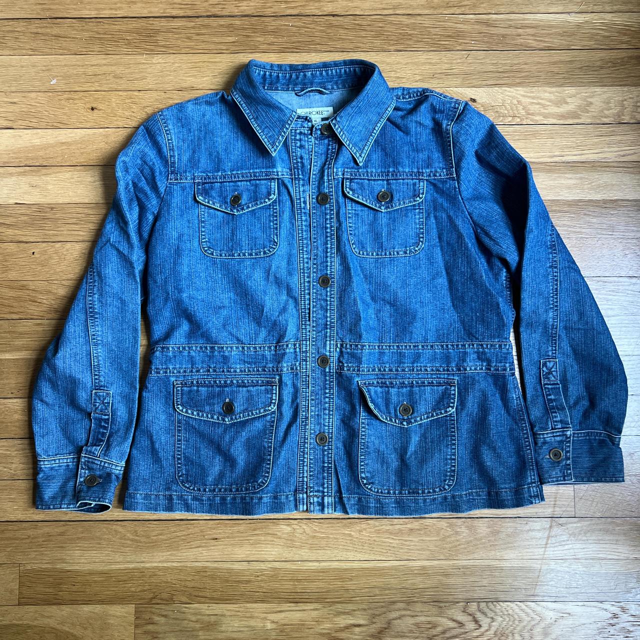 Cherokee denim jacket hotsell